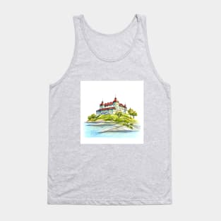 Castle in Sweden Tank Top